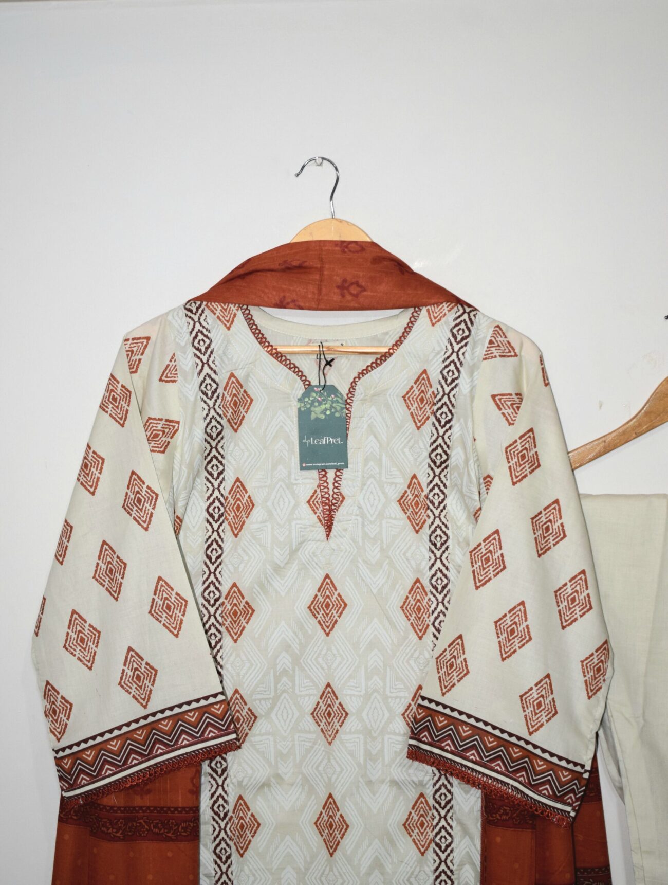 Summer Dusk - 3 Piece Hand Screen Printed (Ready to Wear) - Image 2