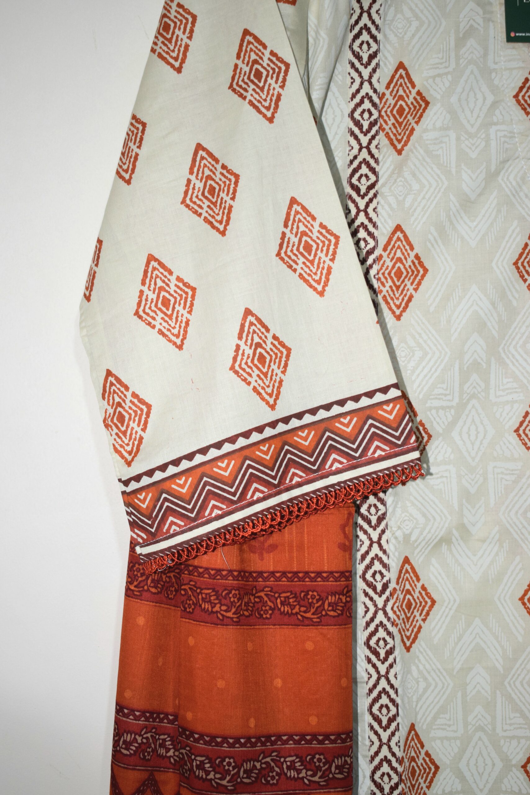 Summer Dusk - 3 Piece Hand Screen Printed (Ready to Wear) - Image 4