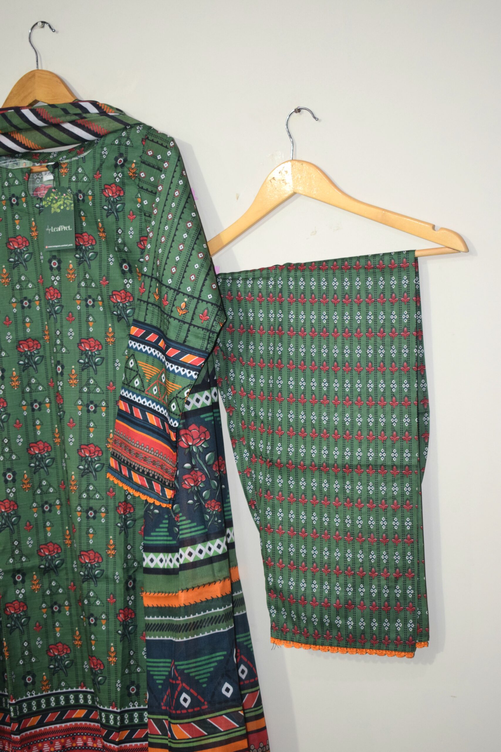 Nomadic Green - Bana Dora 3-Piece (Stitched) - Image 2