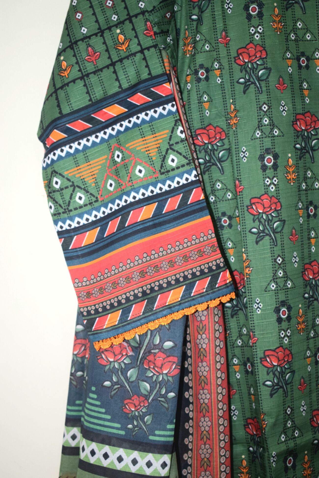 Nomadic Green - Bana Dora 3-Piece (Stitched) - Image 3