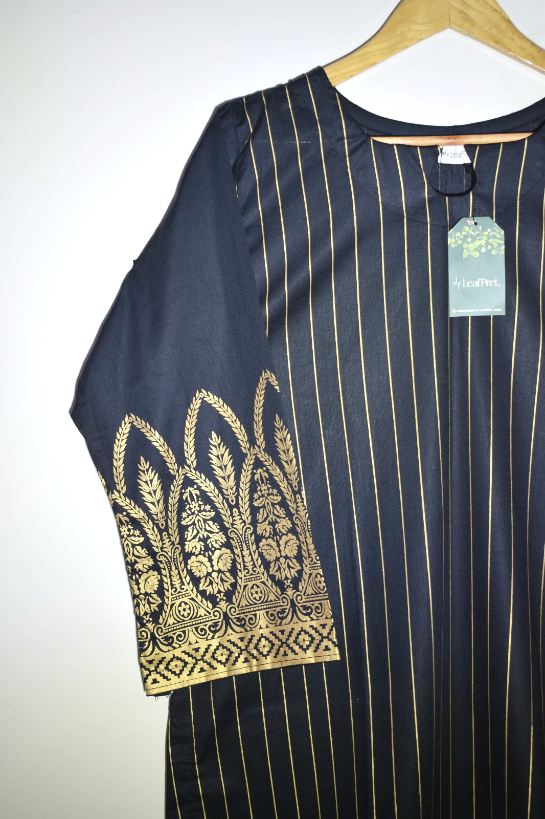 Black Gold - 2 Piece Hand Screen Printed (Stitched) - Image 2