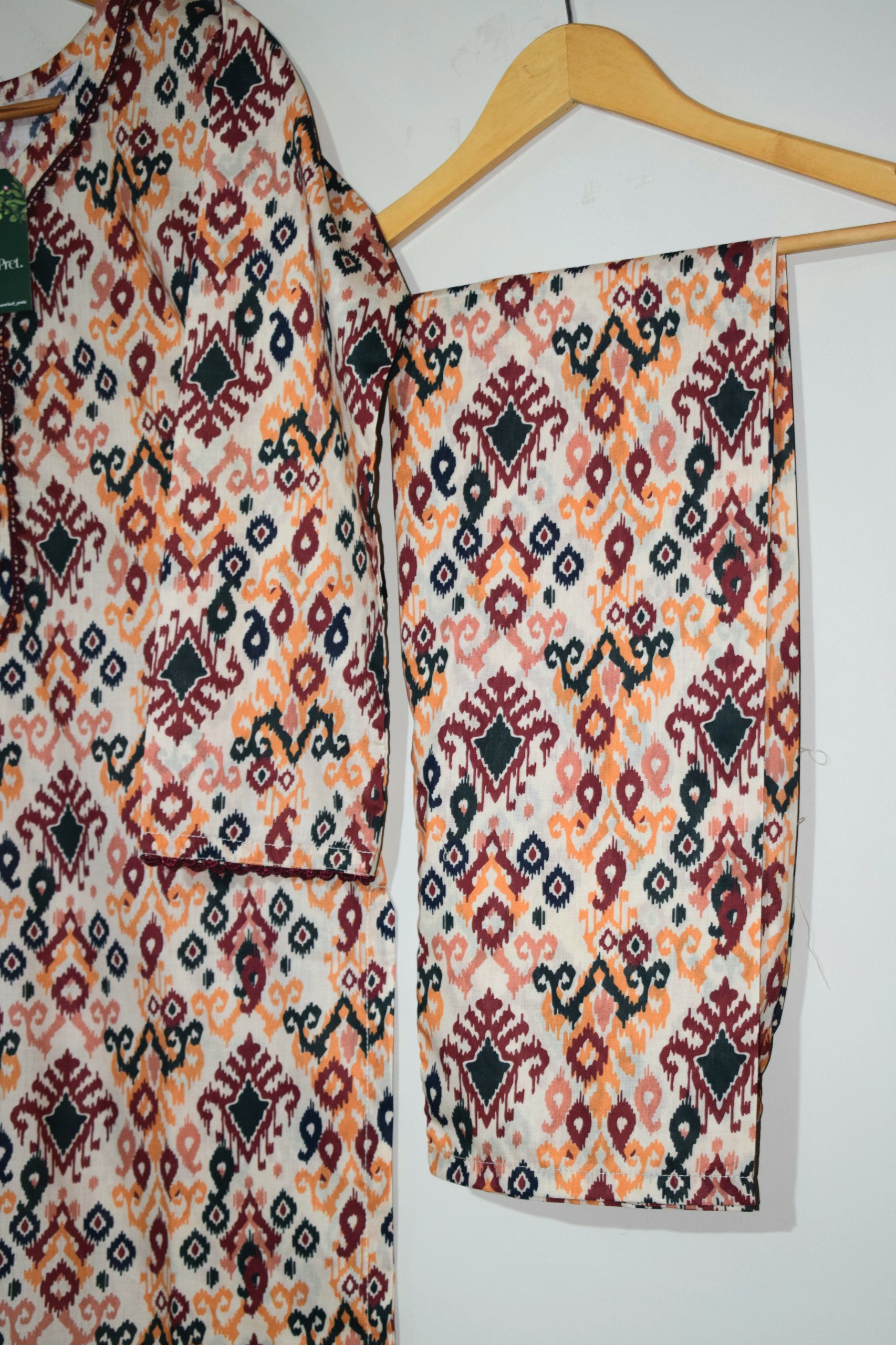 Saffron - 2 Piece Digital Printed (Stitched) - Image 3