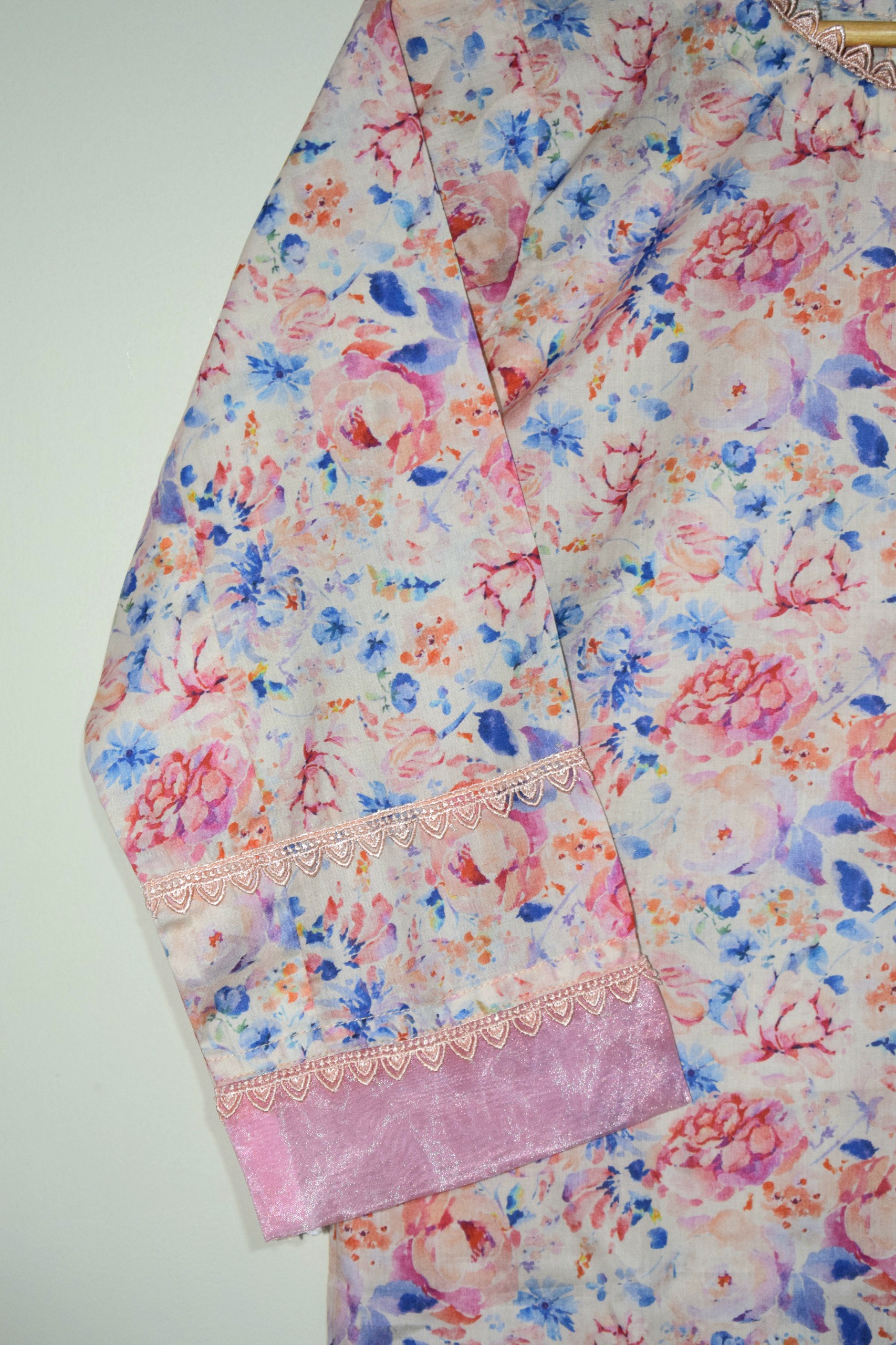 Pink - 2 Piece Digital Printed (Ready To Wear) - Image 3