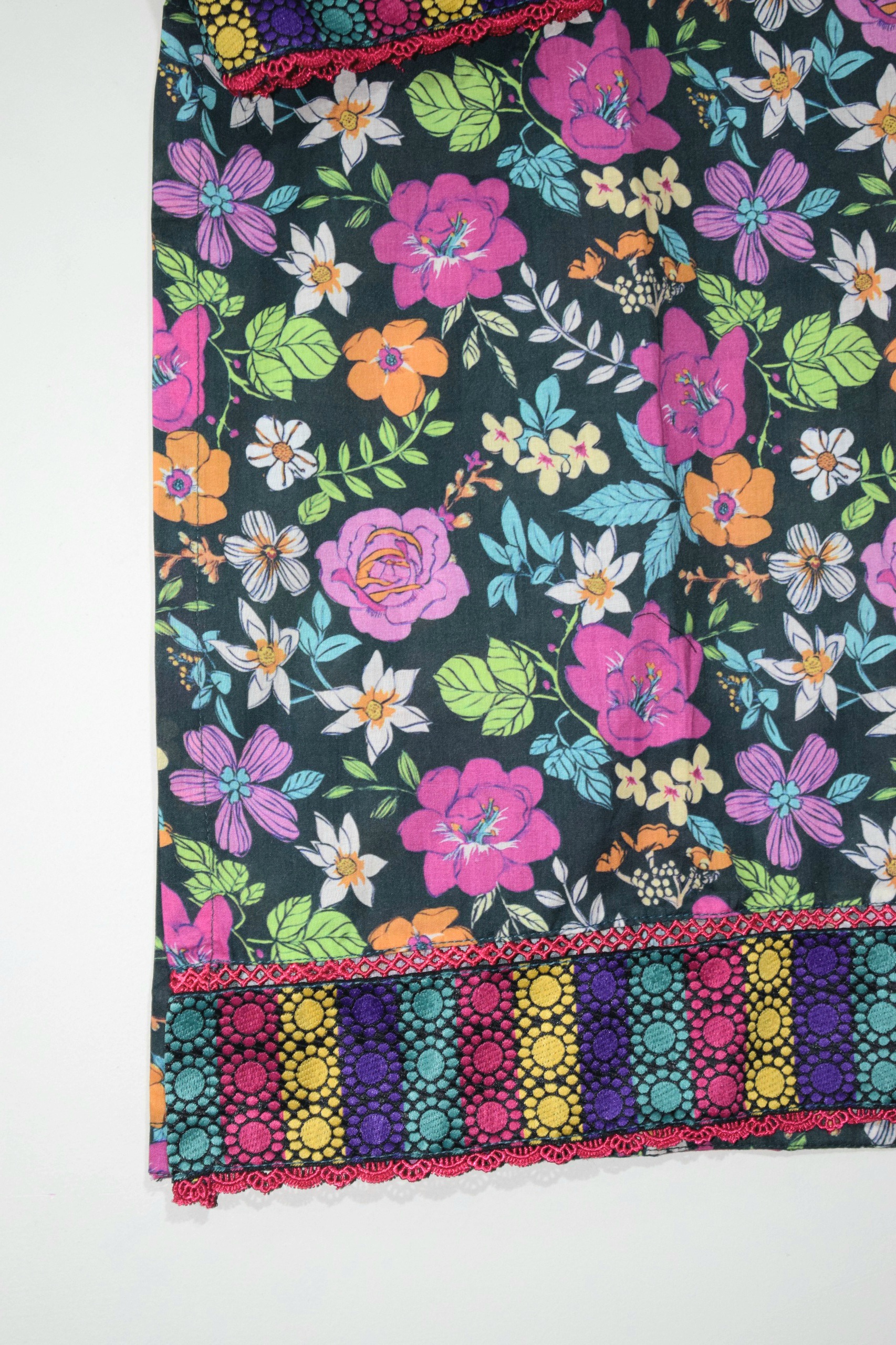 Colorful Bloom - 2 Piece Digital Printed (Ready To Wear) - Image 3