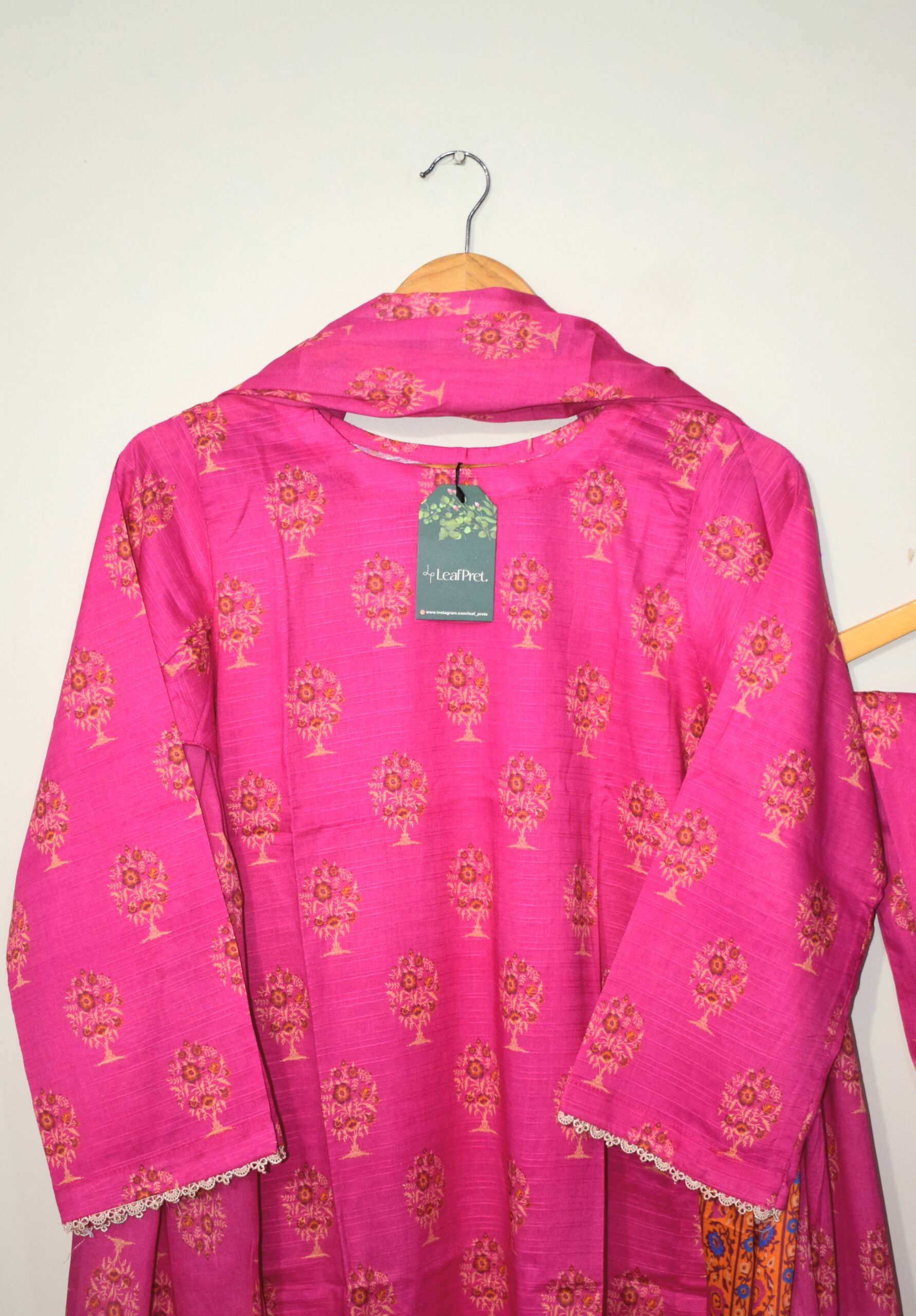 Rosy Radiance - Bana Dora 3-Piece Stitched'25 - Image 4