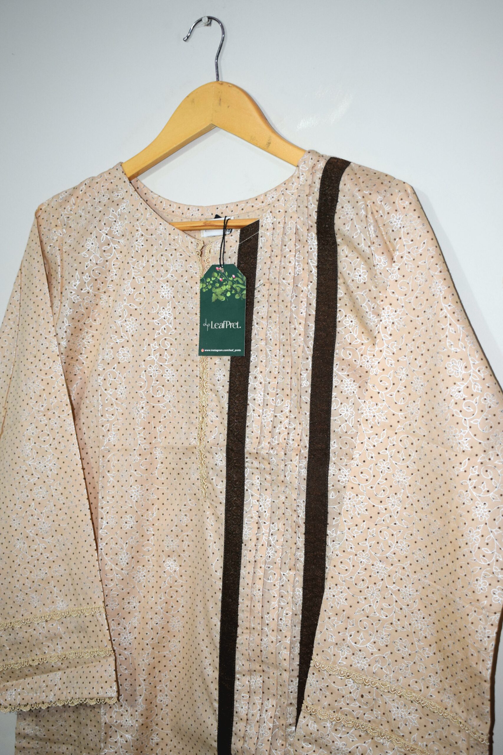 Sandy - Screen Printed Kurti (Ready To Wear) - Image 2