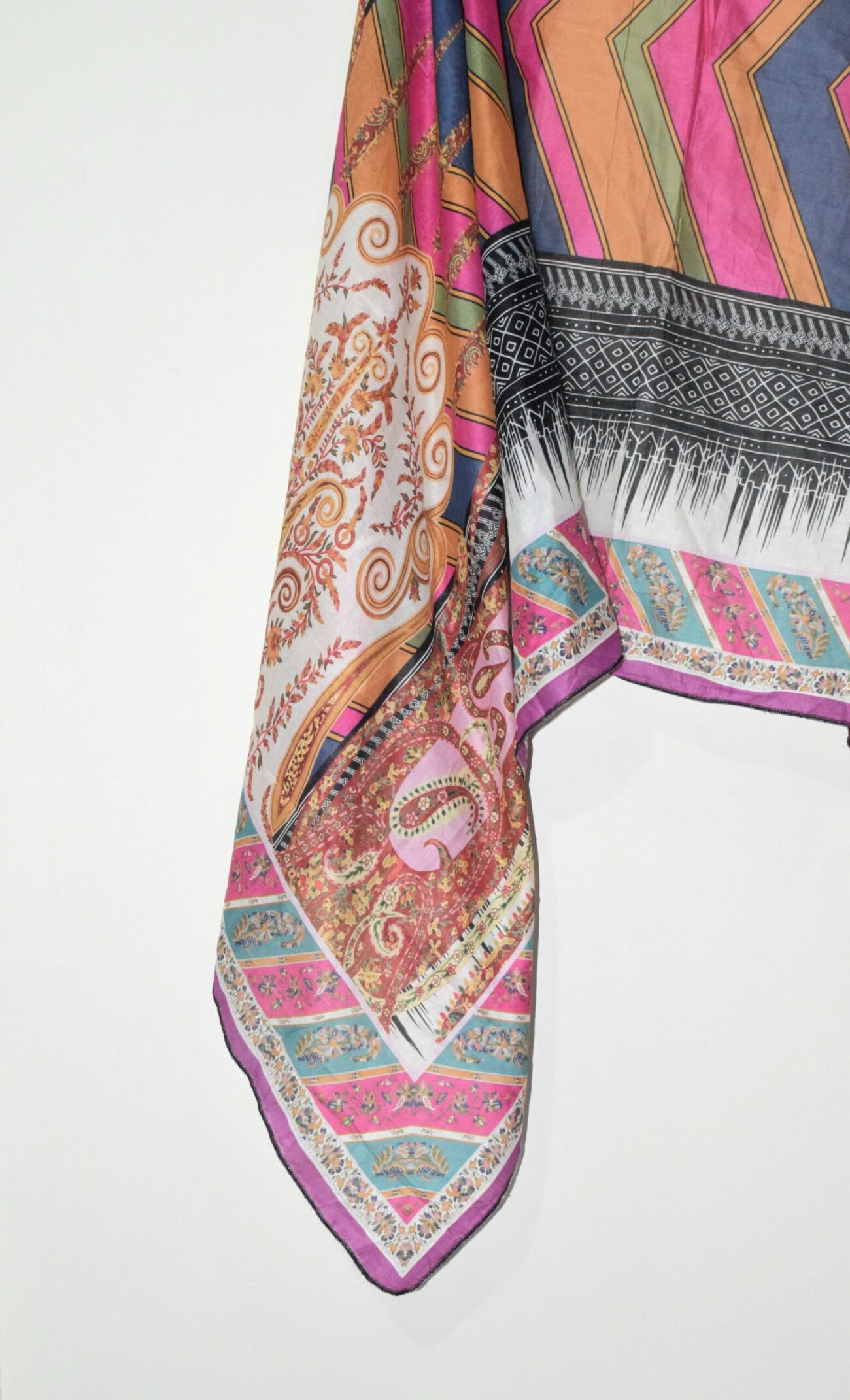 Noir Blossom - 3 Piece Eid Luxe Wear '25 (Stitched) - Image 5