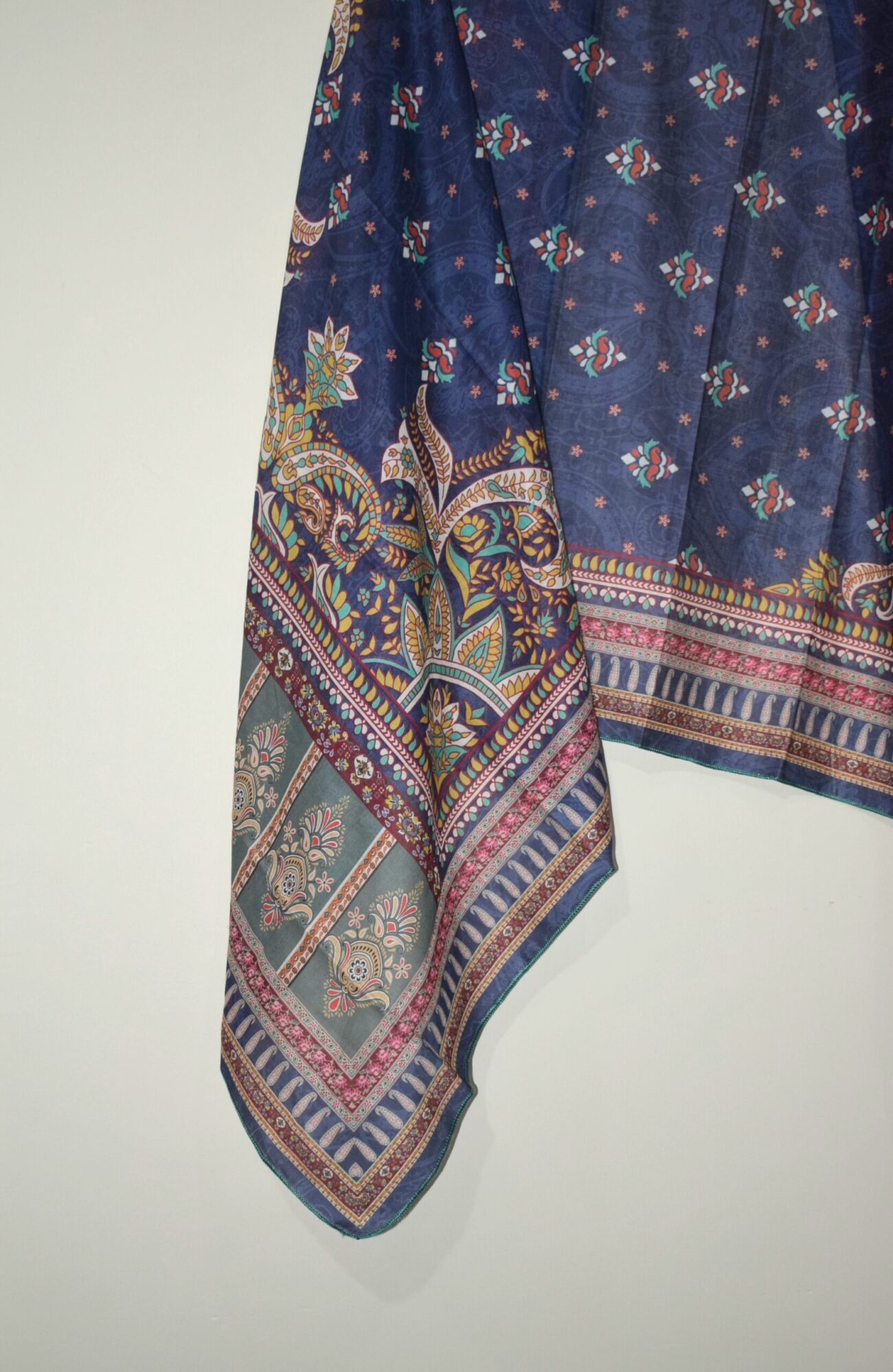 Emerald Whisper - 3 Piece With Lawn Dupatta & Palazzo Wear '25 - Image 5