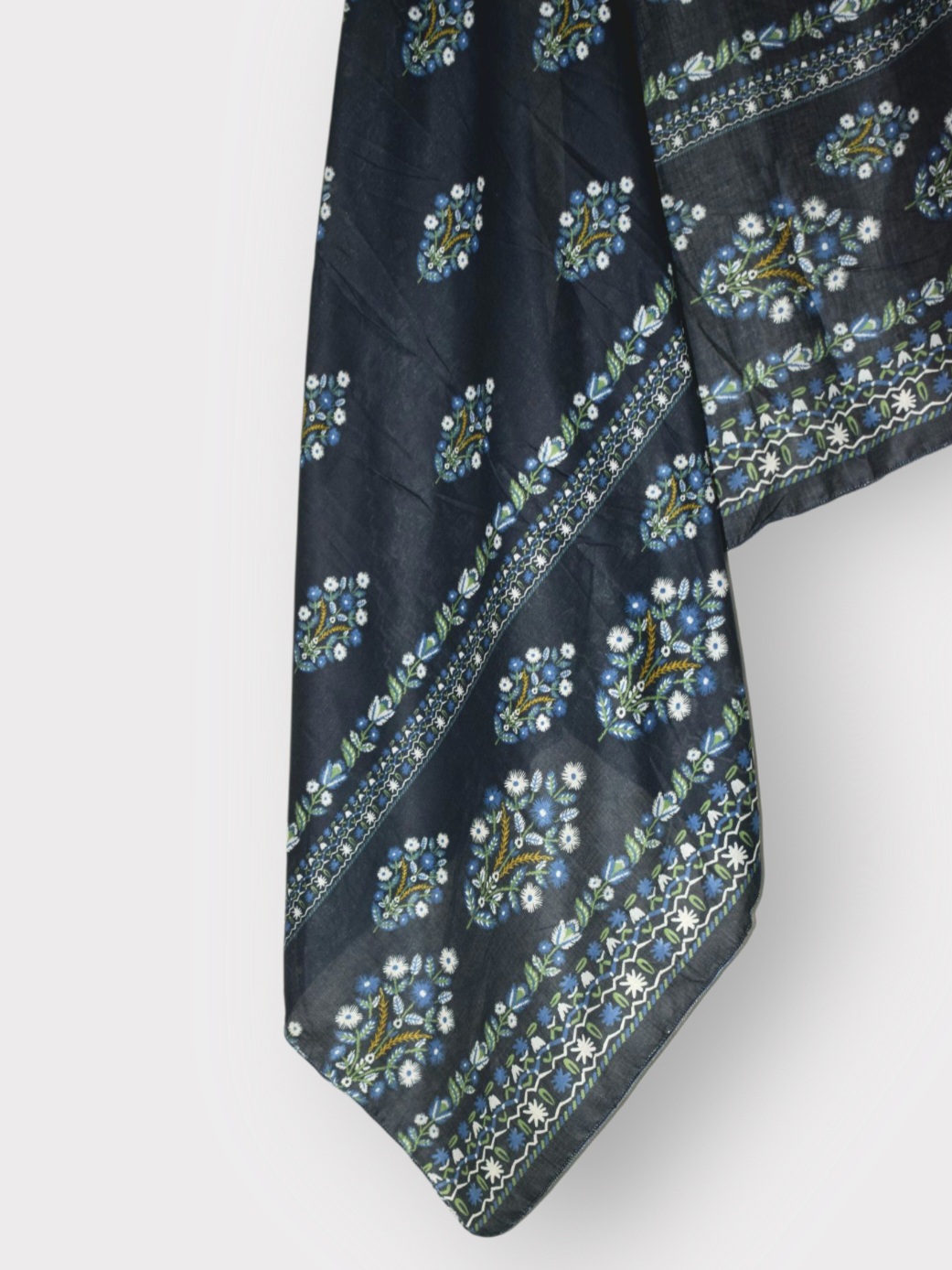 Blue Mirage – 3-Piece Stitched Lawn Suit with Printed Dupatta (ReadyToWear) - Image 5