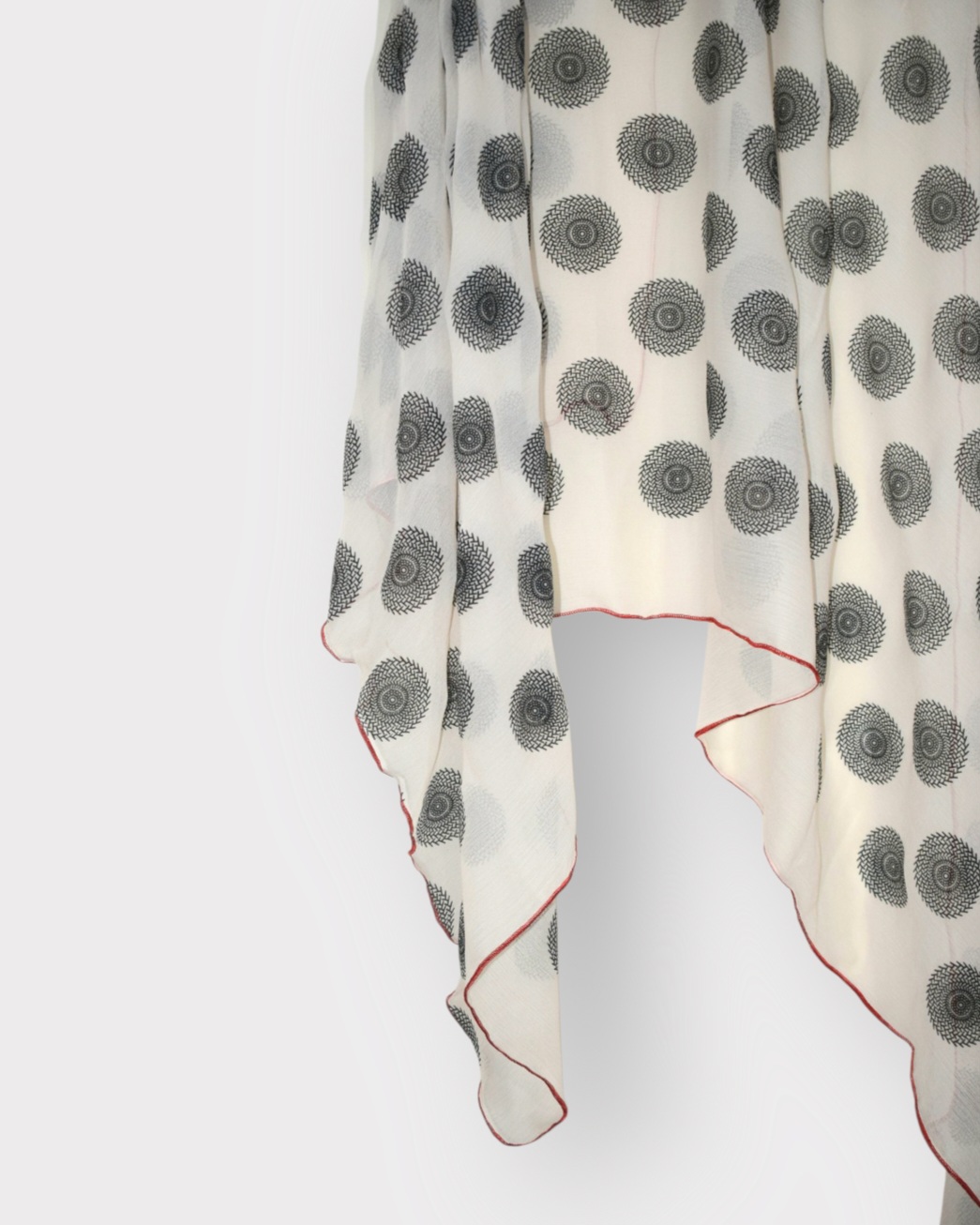 Arabic Muse – Premium Black 3-Piece Lawn Suit for Women with Printed Chiffon Dupatta (Stitched) - Image 5