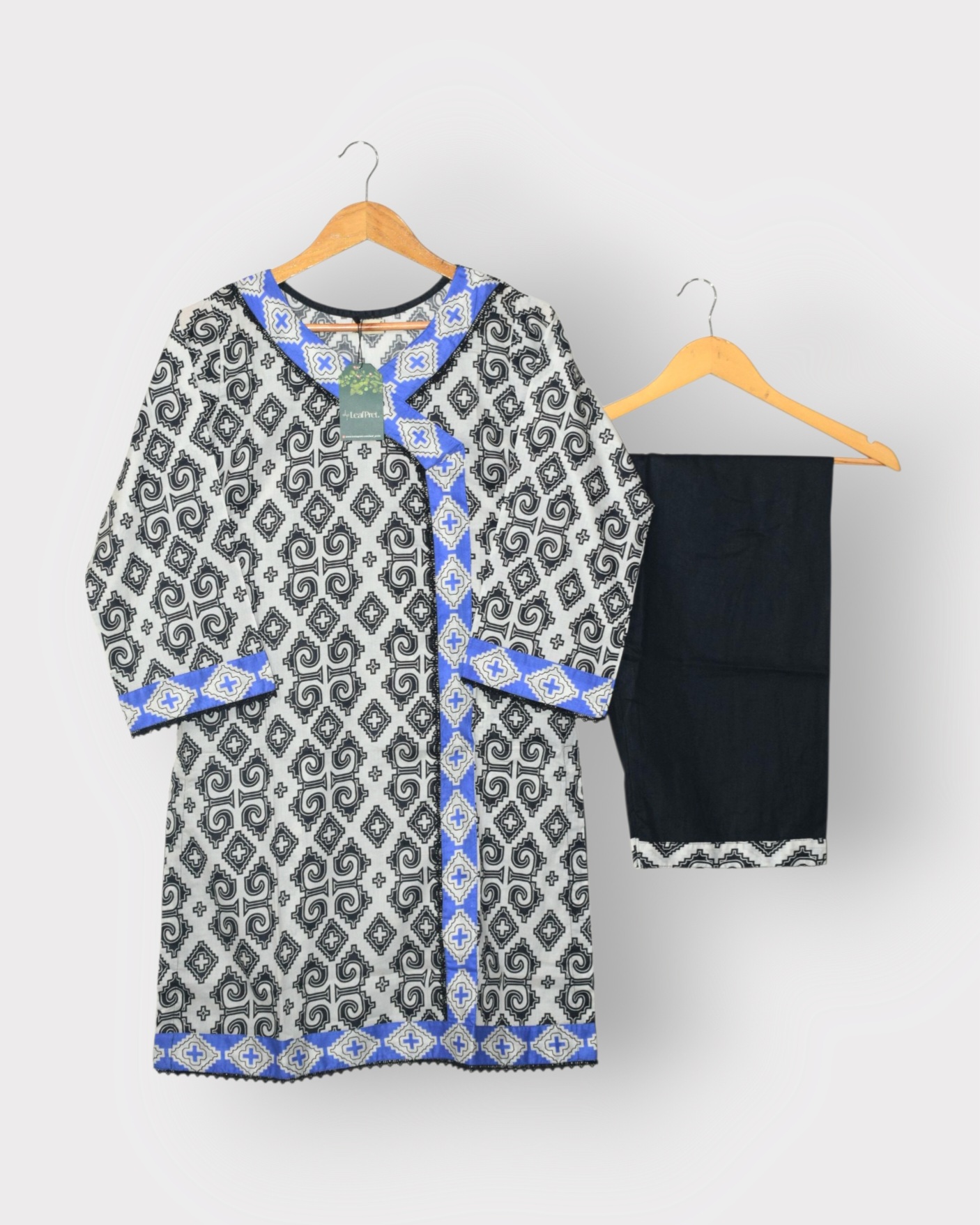 Graphic Grace – 2-Piece Digital Printed Lawn Suit with Palazzo | Stitched Summer Wear 2025