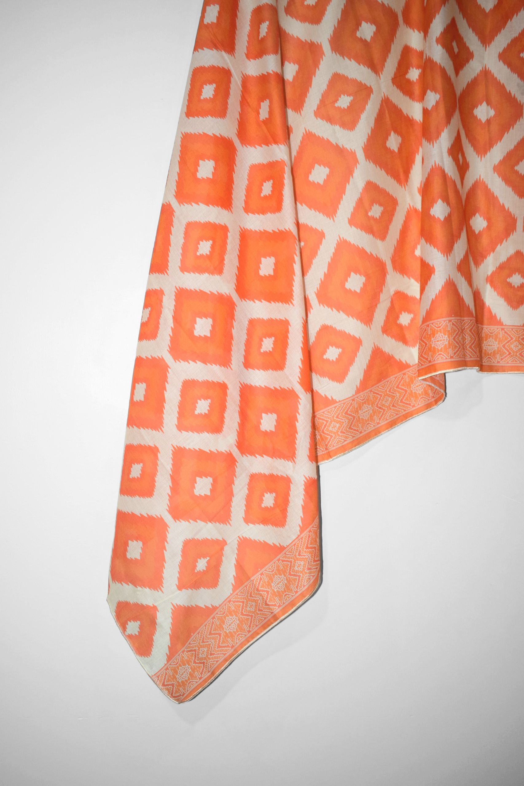 Heatline – Stitched 3-Piece Lawn Suit for Women | Modern Long Shirt with Trouser & Dupatta - Image 5