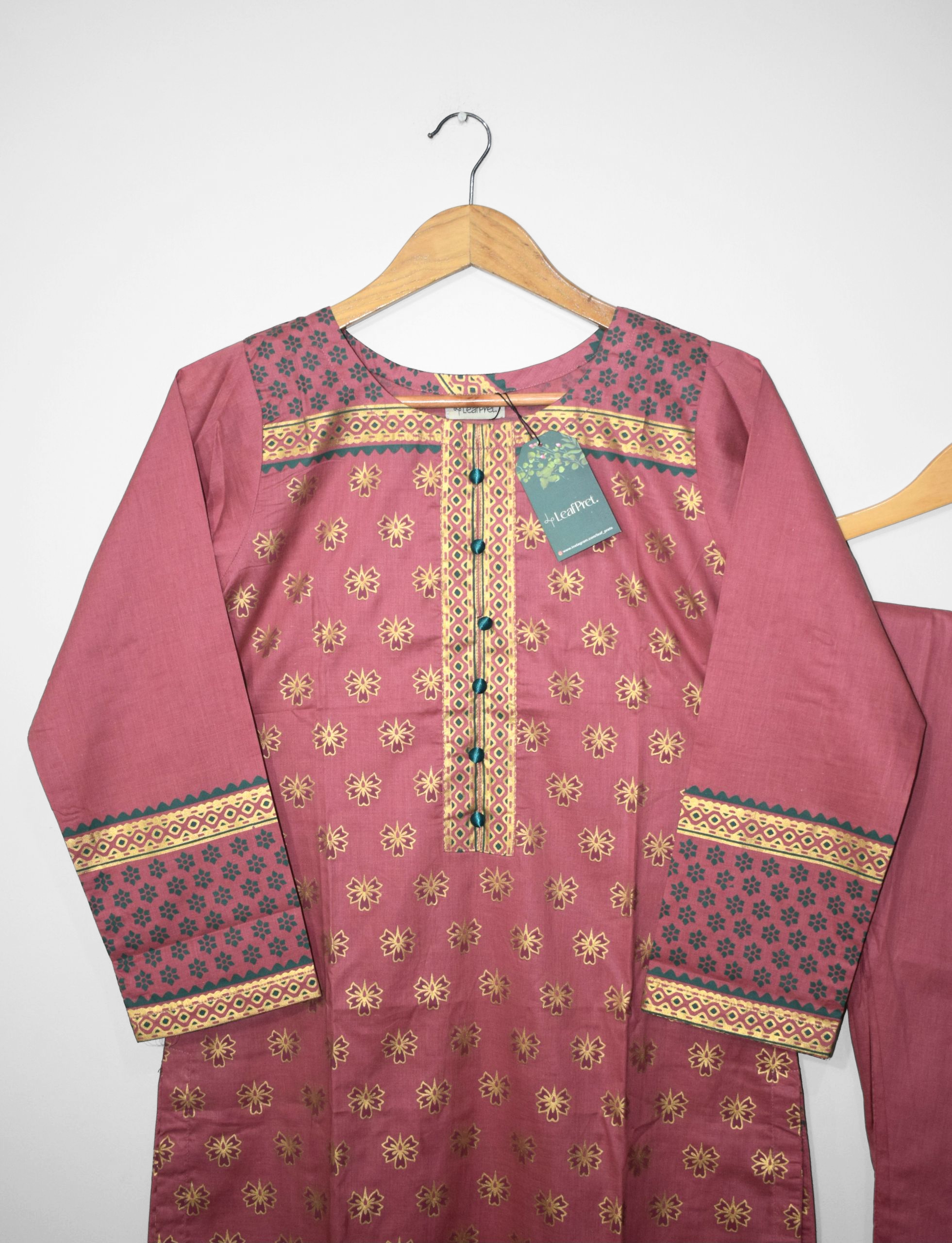 Rose Charm – Screen Printed Lawn Shirt Pakistan