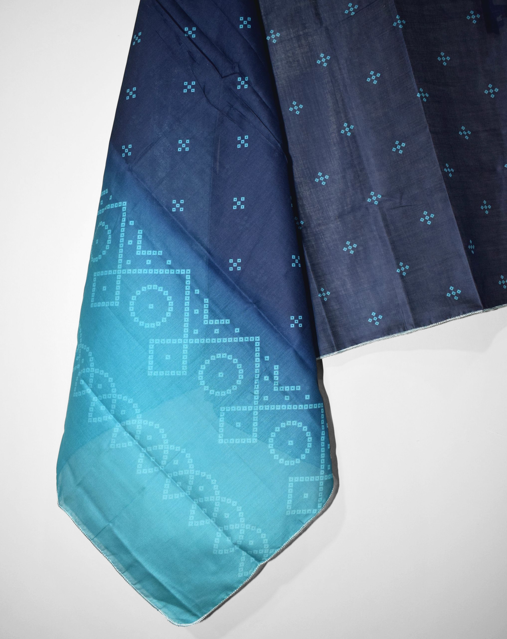 Chunri digital printed lawn dupatta by LeafPret