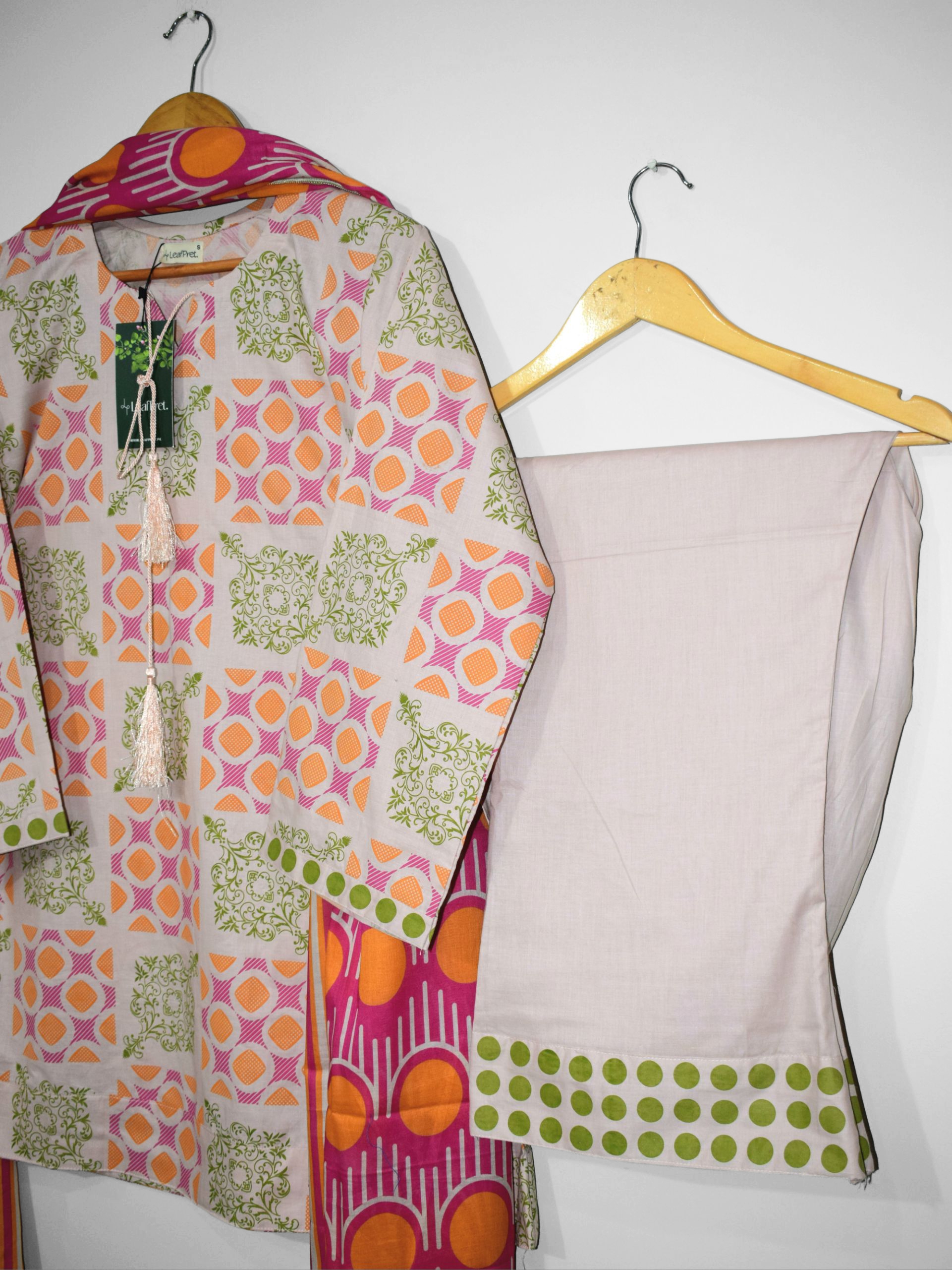 Pattern Play bell-bottom trouser by LeafPret