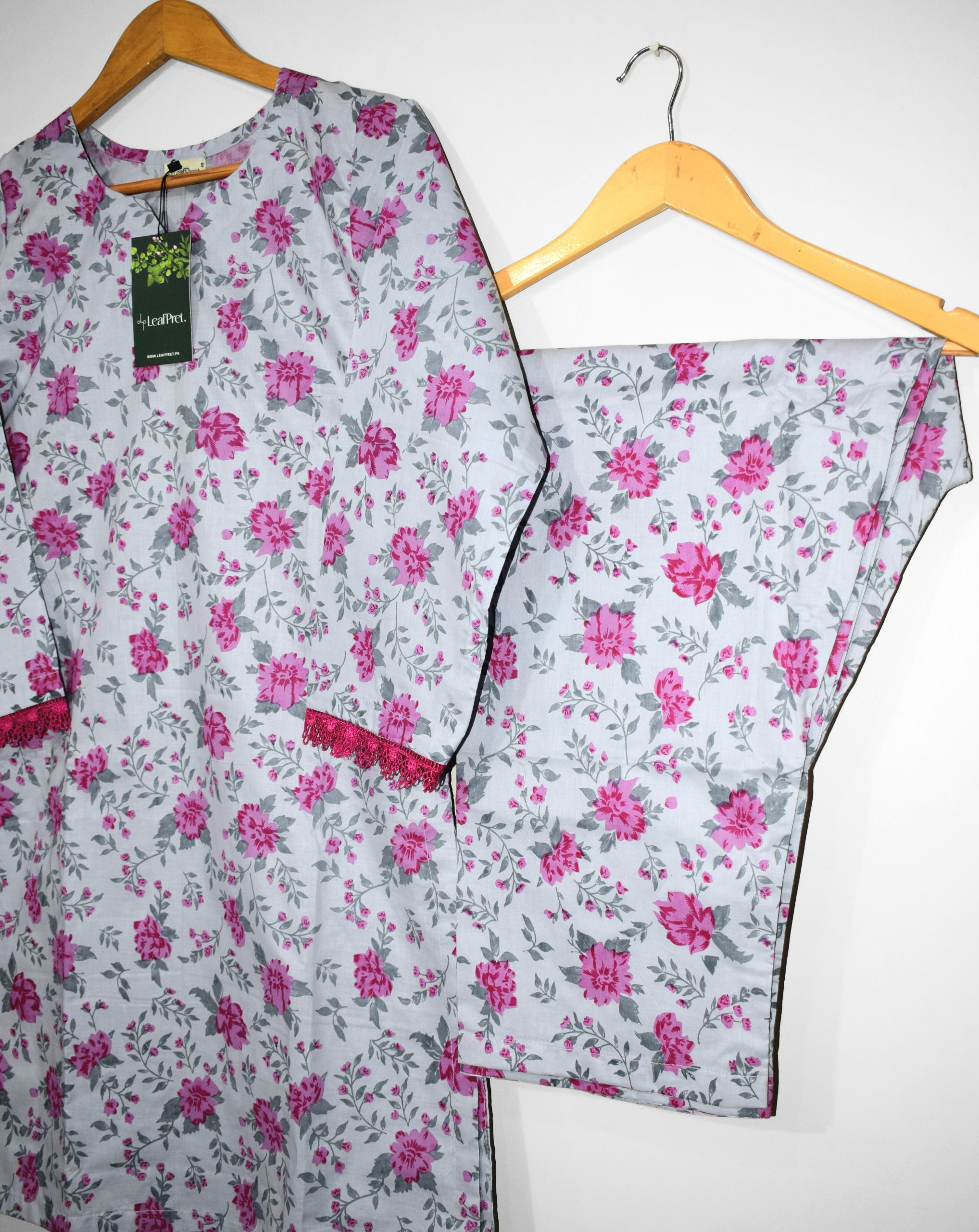 Roselle Printed Trouser – LeafPret Co-Ord Set