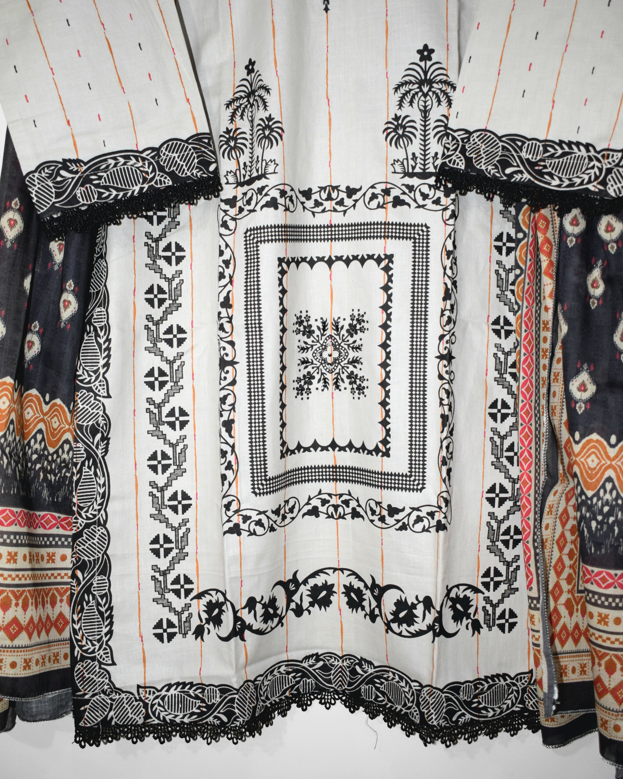 Palm Dusk daman stitched suit by LeafPret