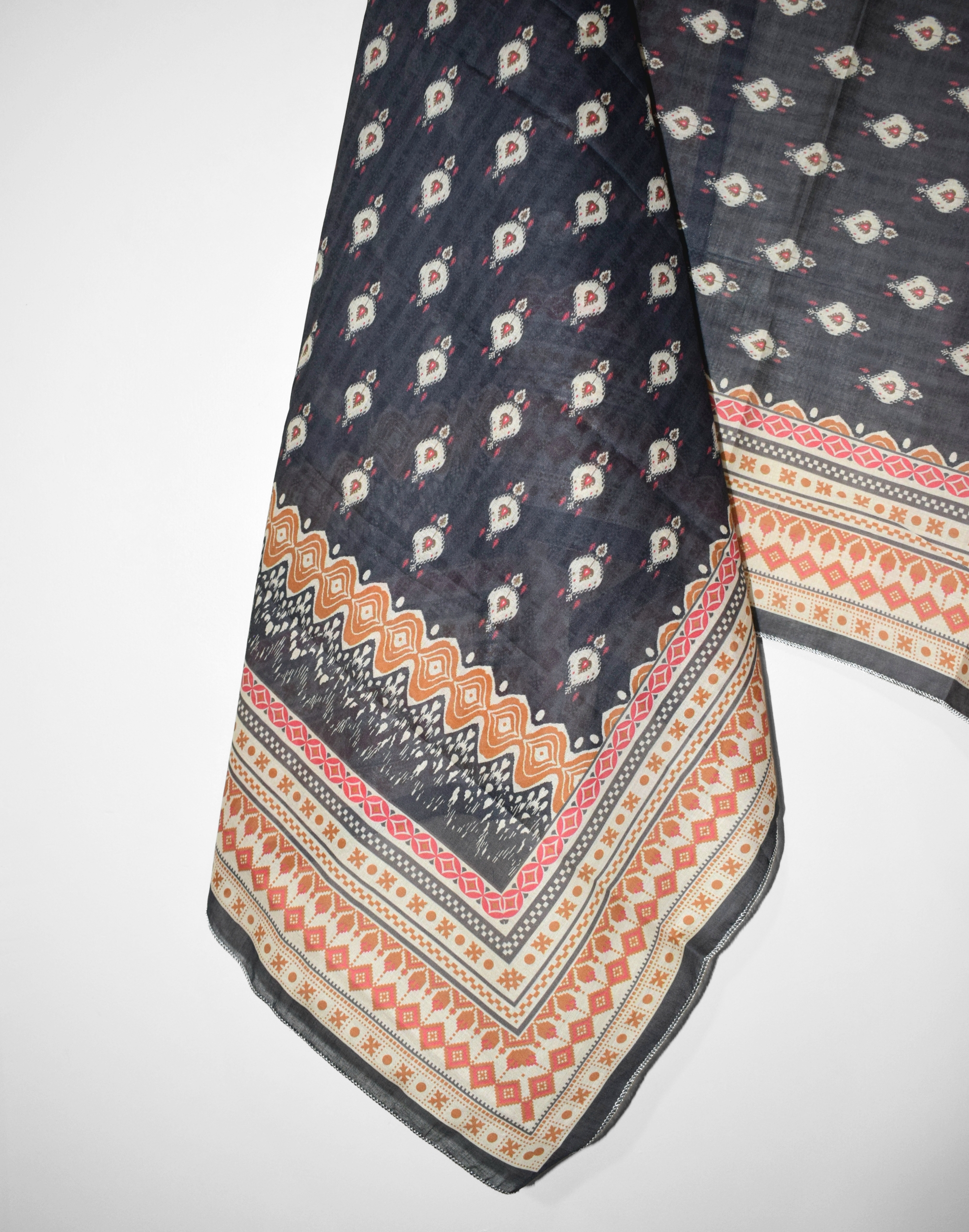 Palm Dusk dupatta stitched suit by LeafPret