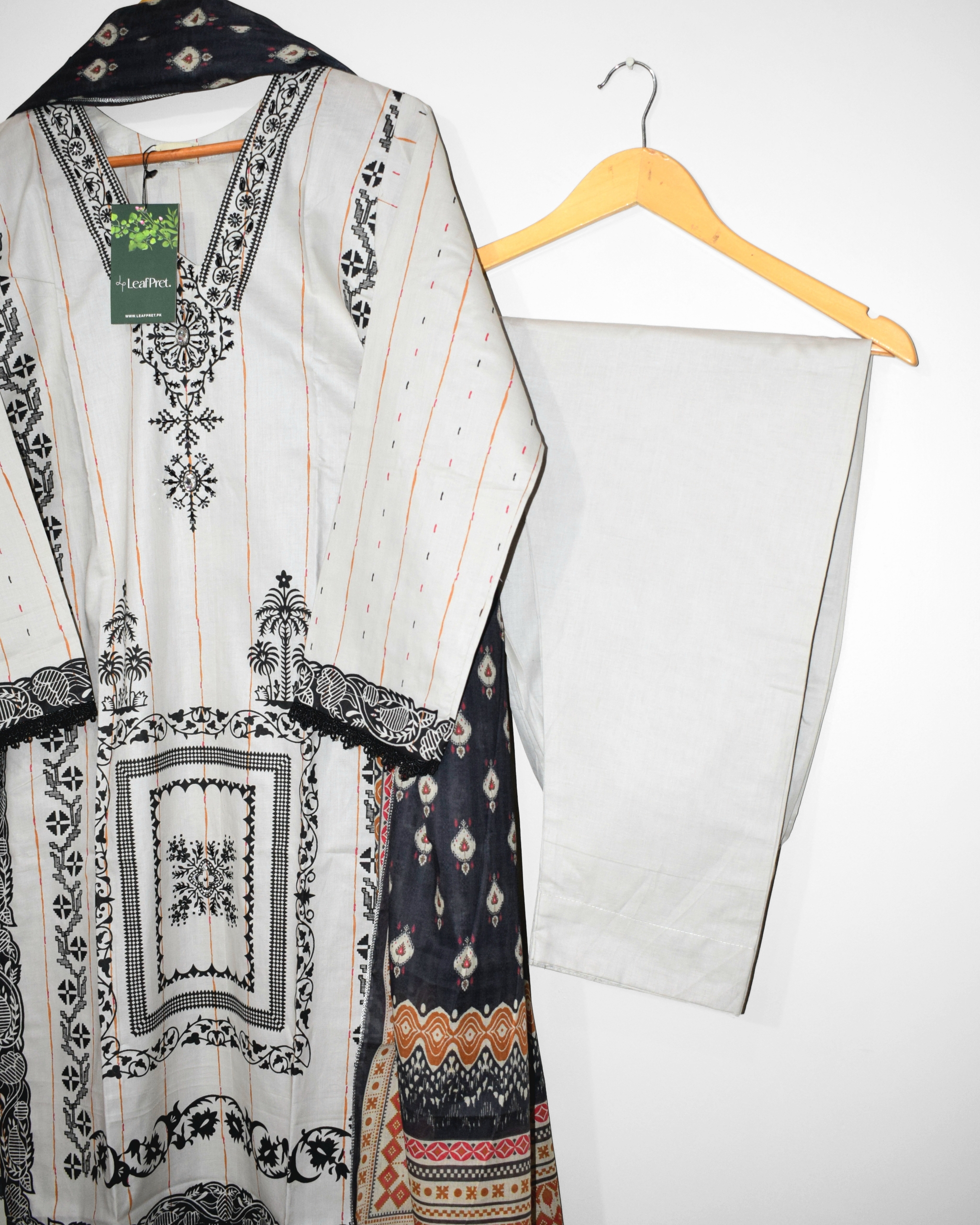 Palm Dusk trouser stitched suit by LeafPret