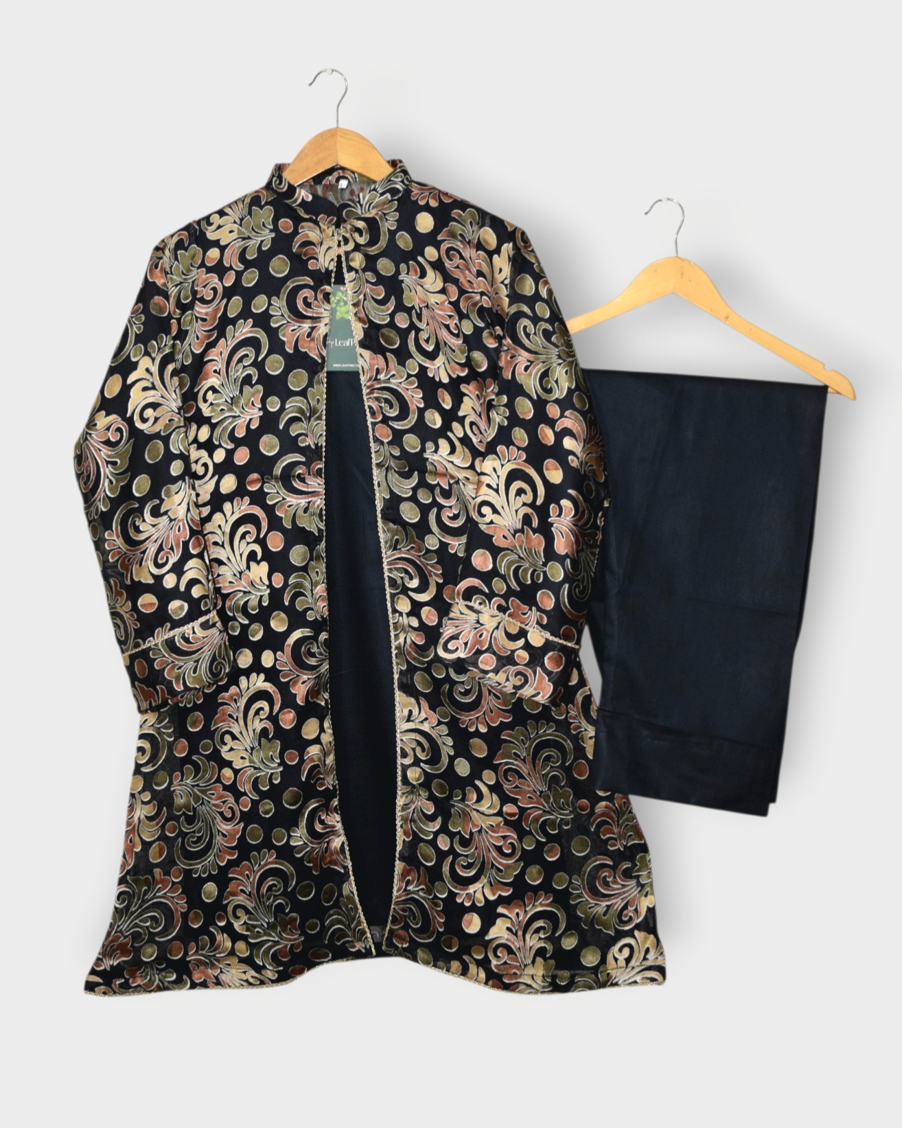 Palachi 3-piece stitched suit front view