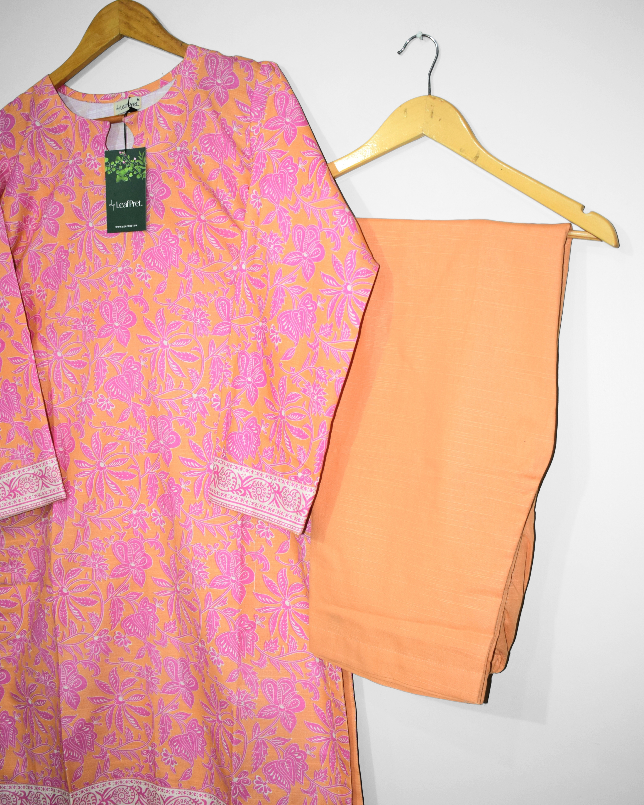 Peachlyn plain khaddar trouser showing comfortable fall and winter style