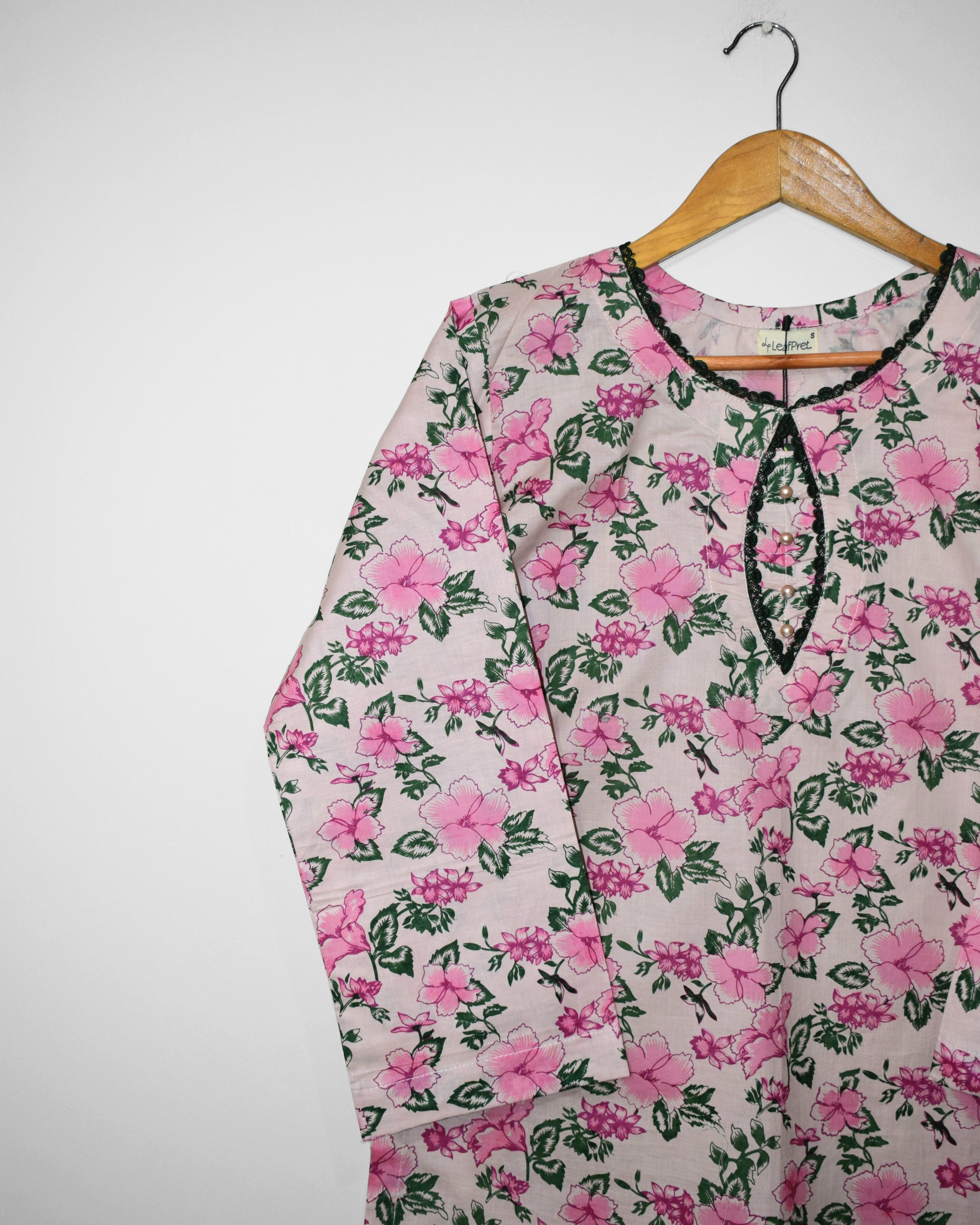 Pinkal Shirt Sleeves Detail