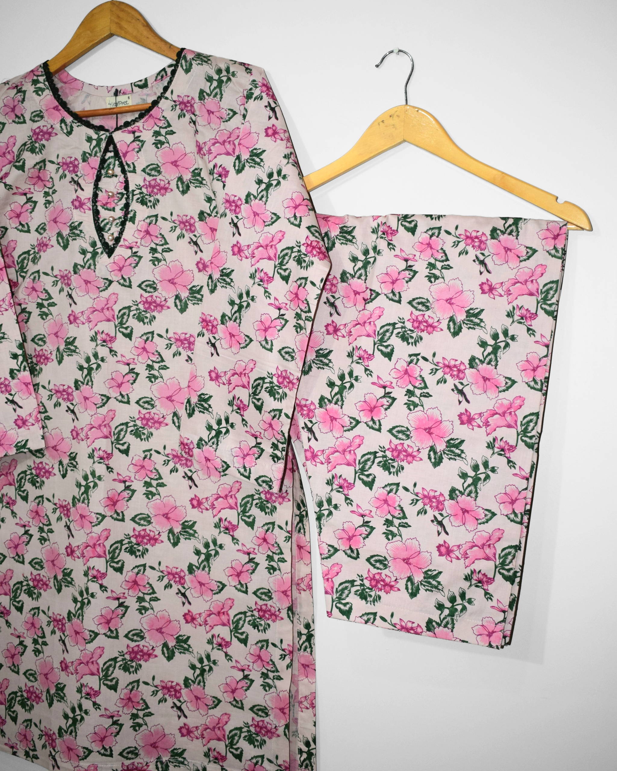 Pinkal Matching Printed Shalwar