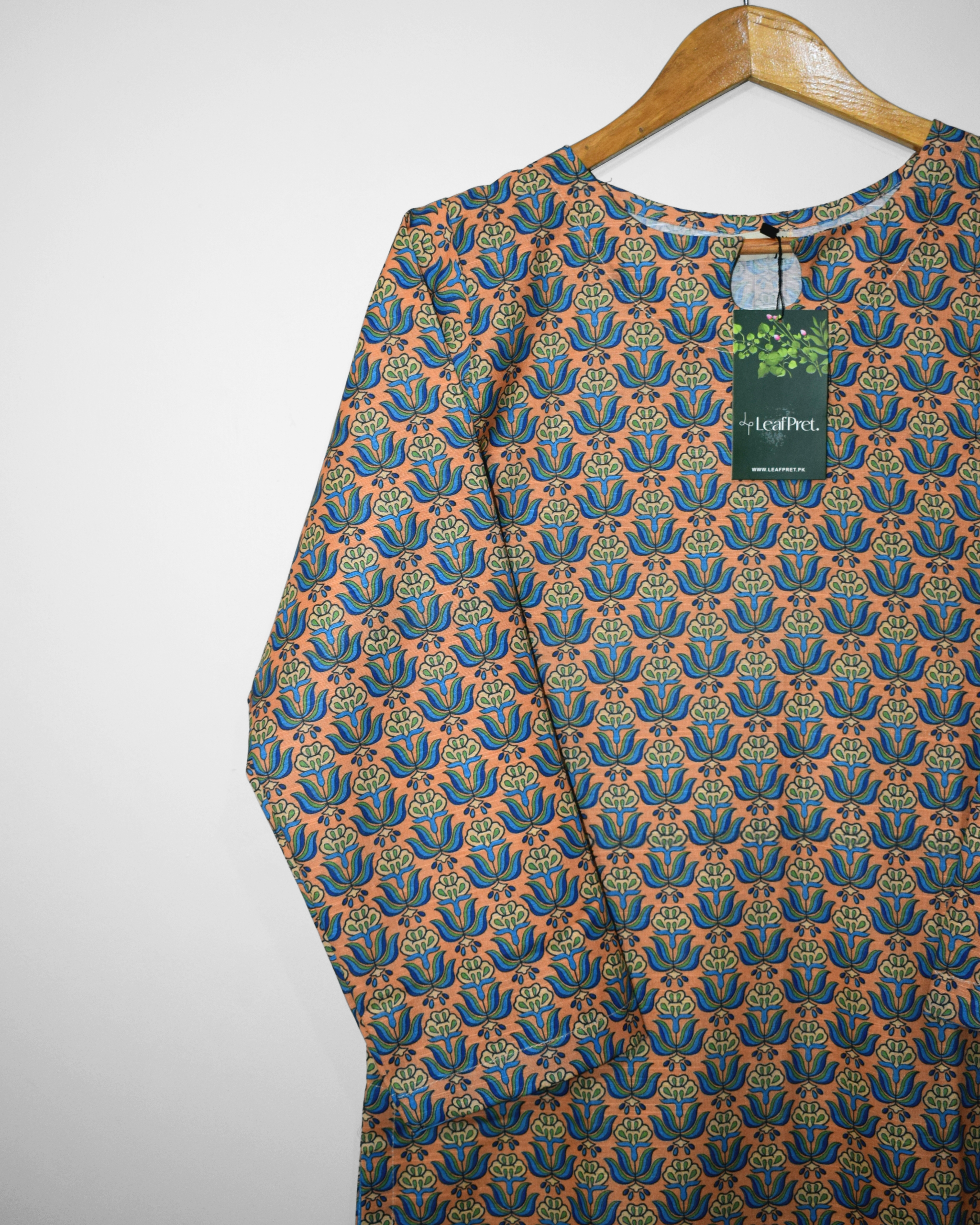 Tealwood winter khaddar shirt sleeve design with polished finishing