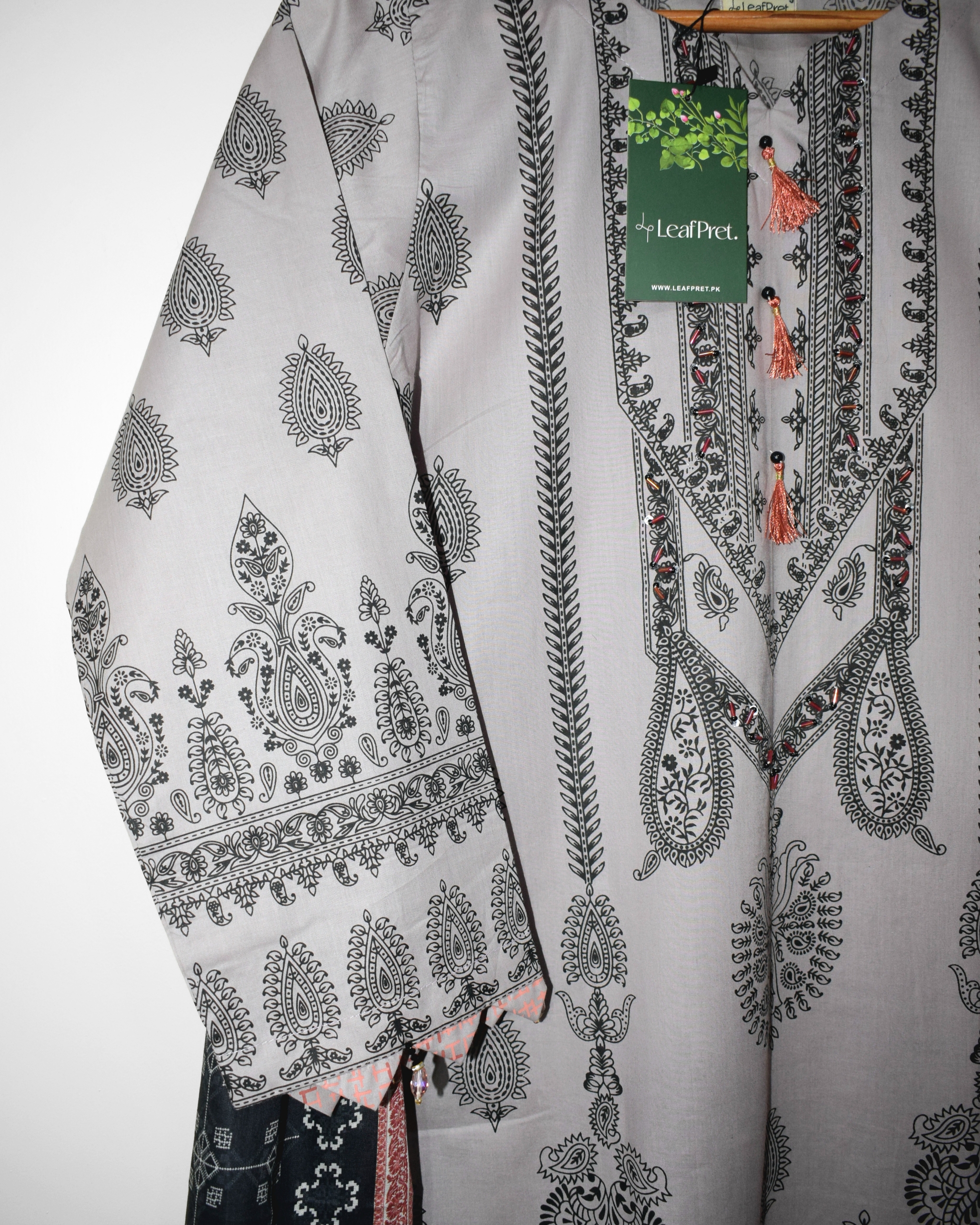 Crafted Silver shirt sleeves