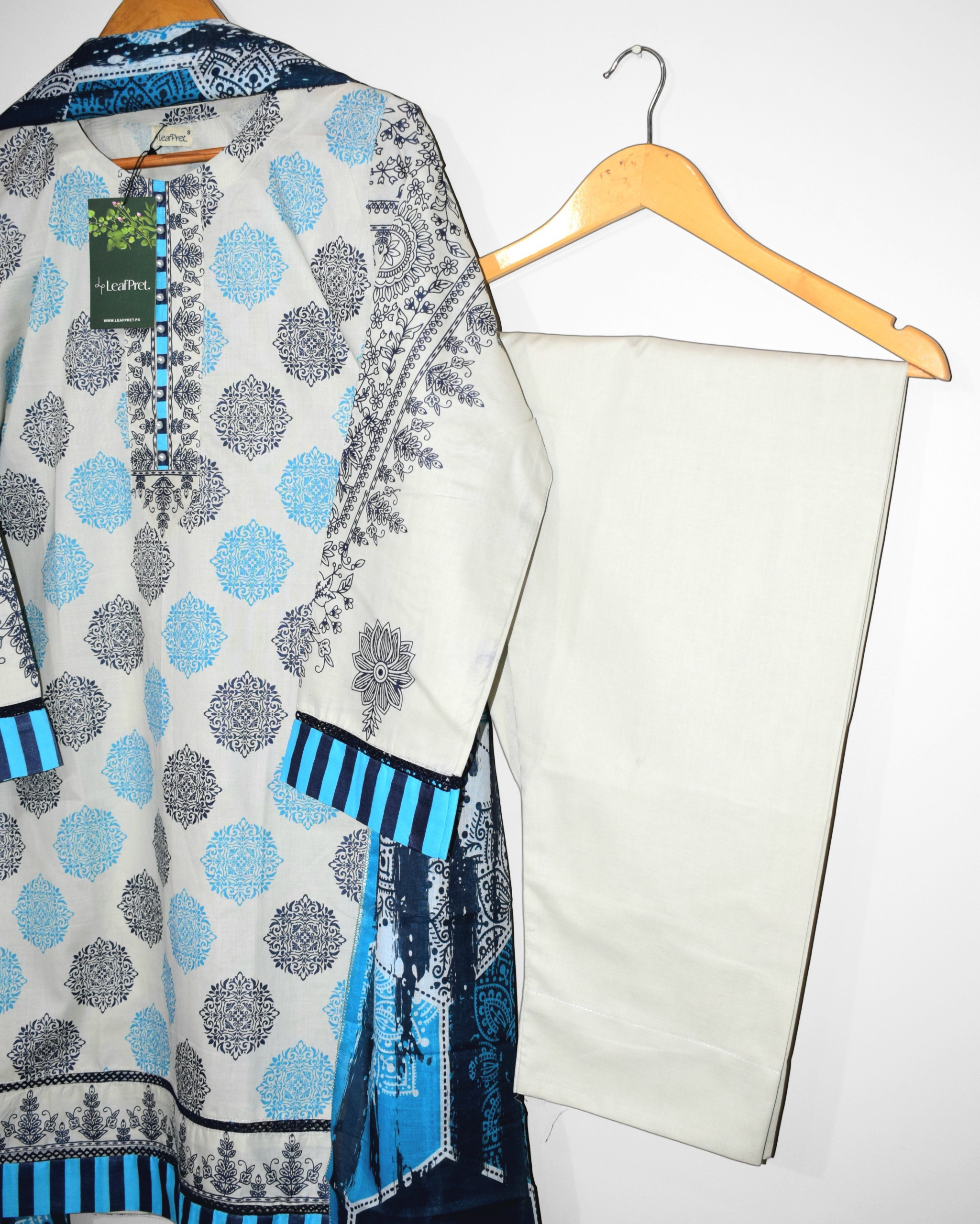 Orbella matching soft lawn cotton trouser