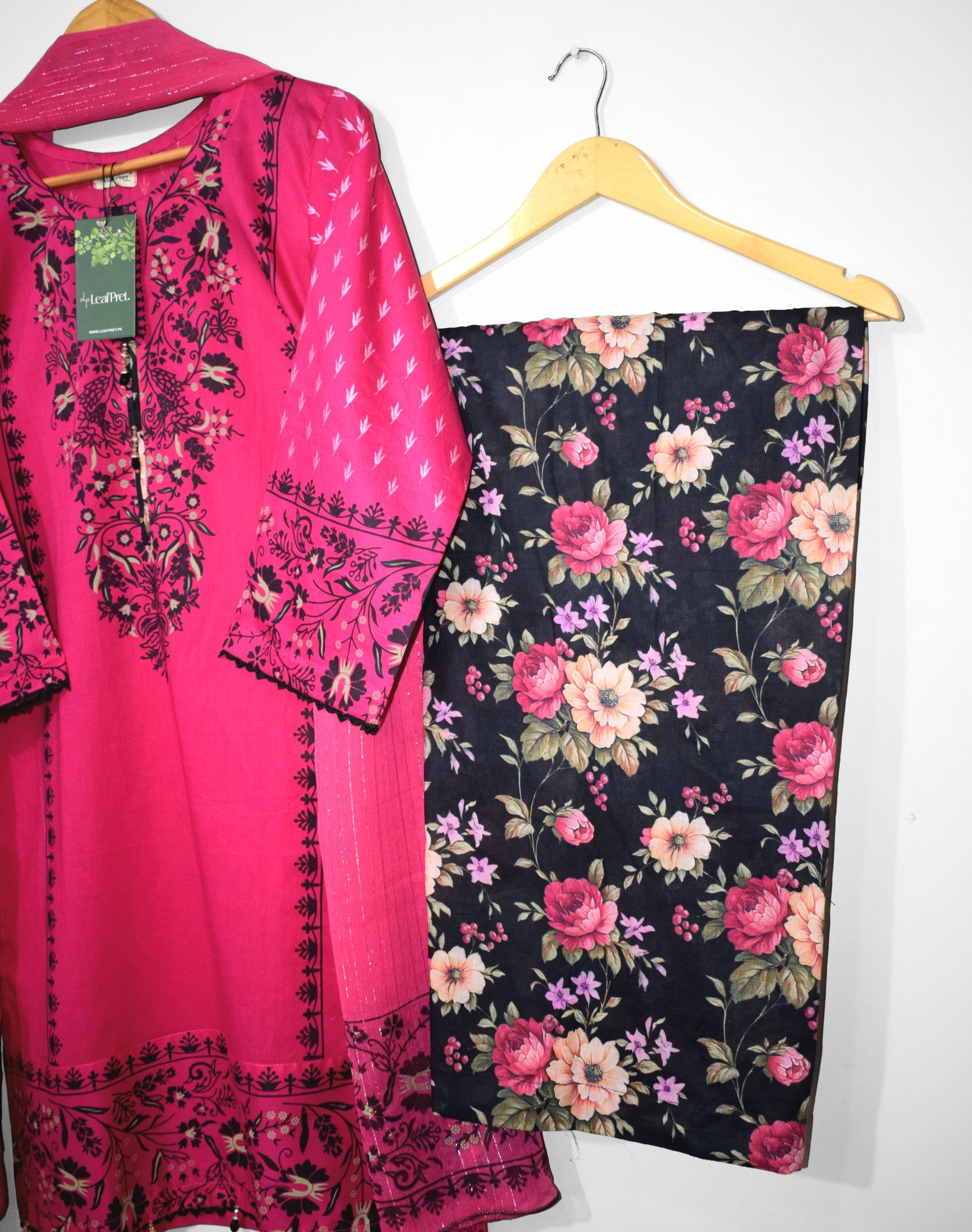 Atishi – 3 Piece Lawn Suit with Palazzo & Chiffon Dupatta | Eid '26 - Image 4