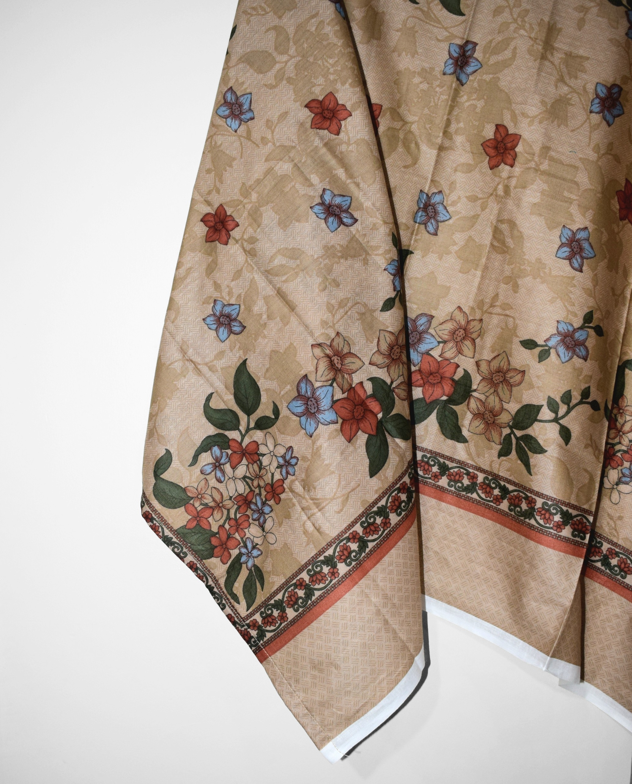 Sandstone LeafPret digital printed lawn dupatta Eid Collection 2026